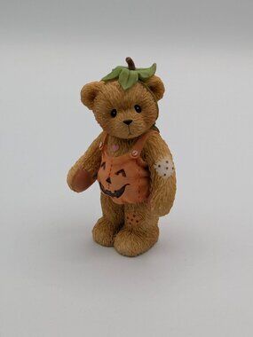 Cherished Teddies Adelaide (798835) 2000, Pumpkin Figurine